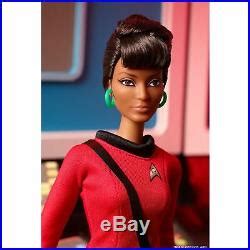 Barbie Star Trek Th Anniversary Vina Mr Spock Lt Uhura Captain Kirk