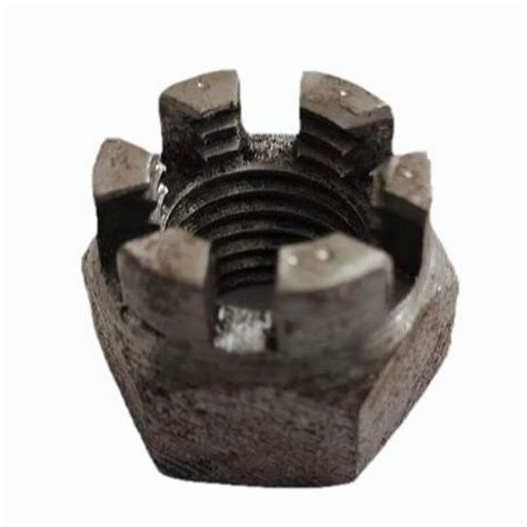 Mild Steel Slotted Hex Nuts Nominal Nut Diameter M8 8 Mm At Rs 150