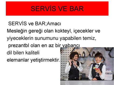 YİYECEK İÇECEK HİZMETLERİ ALANI - ppt indir