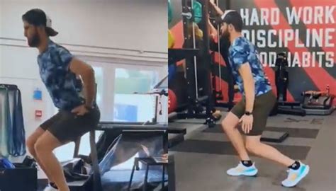 Almost There Watch Shaheen Shah Afridi Train To Get Fit For T20