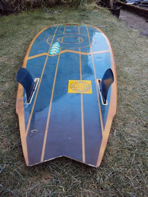 Vintage Surfboard Collector UK Hot Buttered Twin Fin Derek Hynd Model