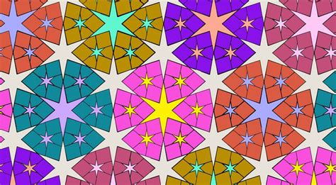 Many Different Colored Stars On A White Background