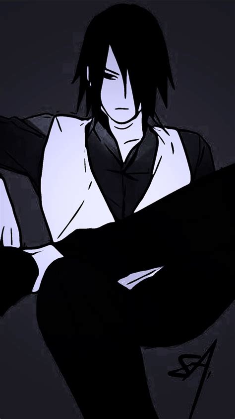 Sasuke Uchiha Fan Art Manga Style Edited Miauchihaa