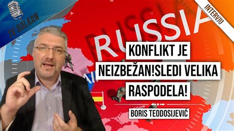 Boris Teodosijevi Konflikt Je Neizbe An Sledi Velika Raspodela Youtube