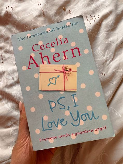 The Book Ps I Love You By Cecilia Ahern Is In Someone S Hand