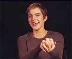 emma watson laughing gif | Tumblr