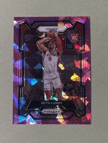 Panini Prizm Pink Ice Seth Lundy Rookie Atlanta Hawks Ebay