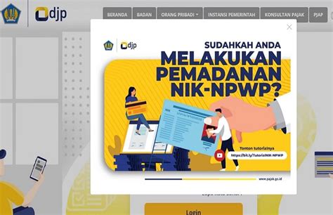 Sebanyak Juta Wajib Pajak Belum Padankan Nik Sebagai Npwp