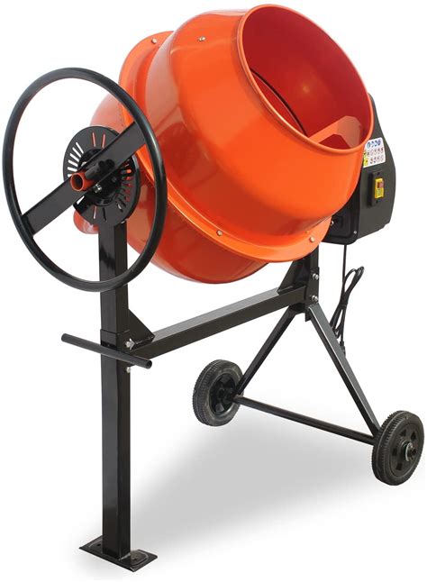 Oarlike Electric Concrete Mixer 45 Hp 5 Cu Ft Portable Cement Mixing