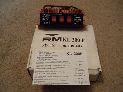 Rm Kl 200p 28 30mhz Linear Amplifier 100w Lk Ebay