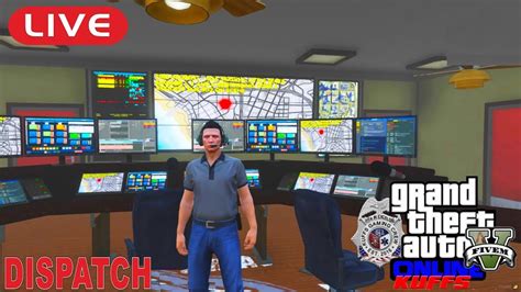 Live Gta Fivem Kuffs Roleplay Dispatch Center Stream Youtube