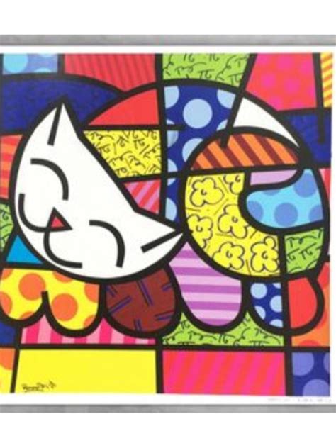 Gravuras Romero Britto Item De Decora O Romero Britto Nunca Usado