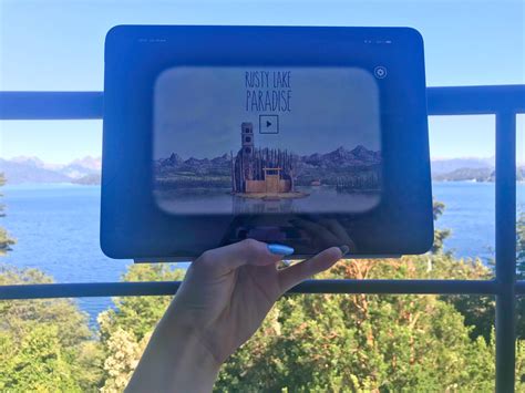 playing rusty lake in a lake just hits different : r/rustylake