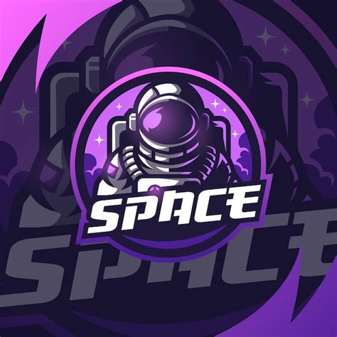 Premium Vector Astronaut Gaming Logo Template For Esports Premium Vector