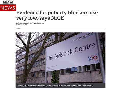 Evidence For Puberty Blockers Use Very Low Says Nice Hbrs