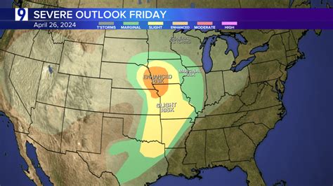 Severe Weather Outbreak Likely Across The Plains—storms For Parts Of