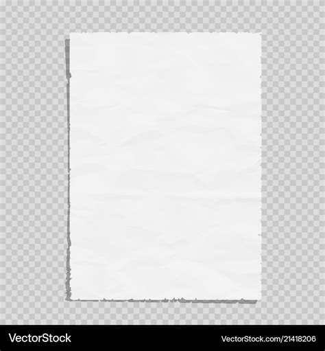 Blank Piece Of Paper Png