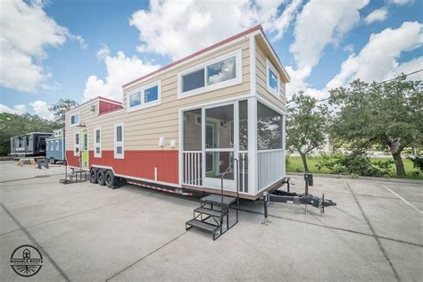 Bedroom Elmore Tiny House On Wheels By Movable Roots Tiny House