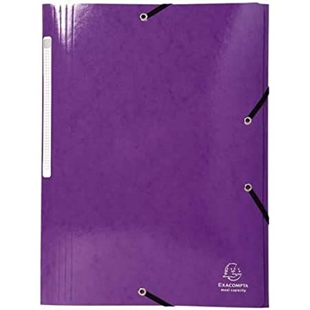 Exacompta Iderama 59816E Portfolio Folder With 3 Flaps And Elastic Band