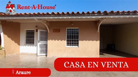 Casa En Venta En Araure Youtube