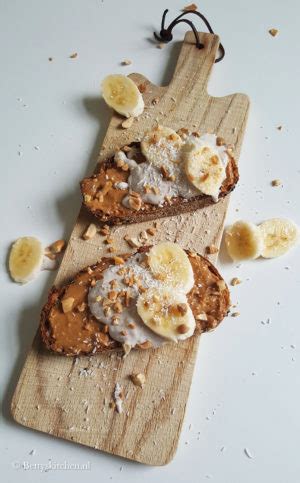 Toast Met Pindakaas En Banaan Spread Betty S Kitchen Recepten