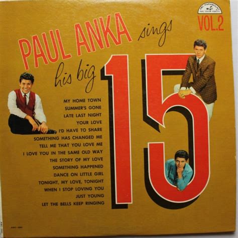 Paul Anka Sings His Big Vol Lp Vinyl Record Quick Ship Ebay