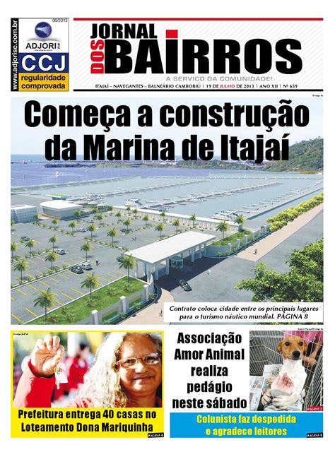 Jornal Dos Bairros Julho By Editora Bittencourt Issuu