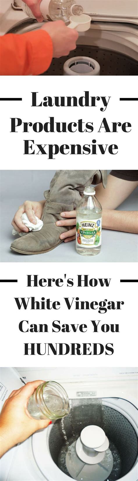 Laundry Products Are Expensive Here S How You Can Use White Vinegar