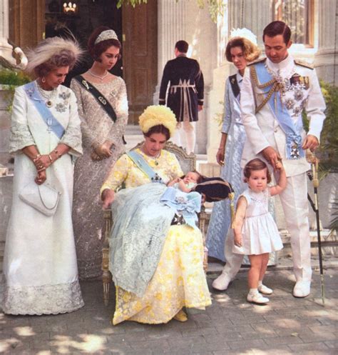 Baptism Of Crown Prince Pavlos Of Greece In Athens 1967 A Photo On