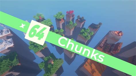 64 Chunks Survival Map 1165 Minecraft Map