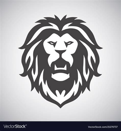 Lion roar logo Royalty Free Vector Image - VectorStock