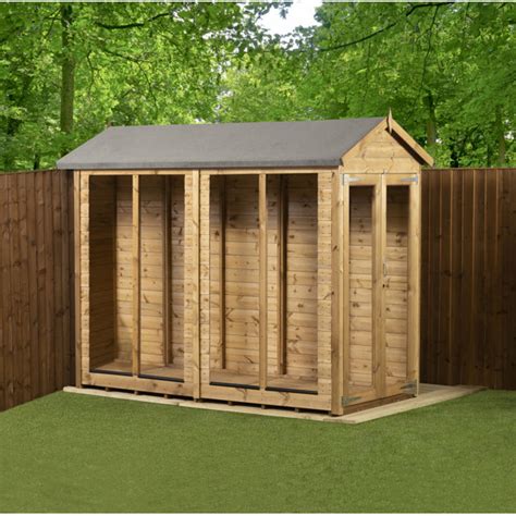 Empire Sheds Ltd Empire Apex Summerhouse Shiplap Tongue And Groove 4x8