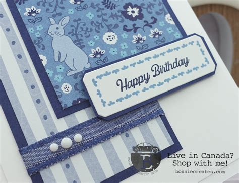 Countryside Corners Birthday Closeup Bonnie Sanche Stampin Up