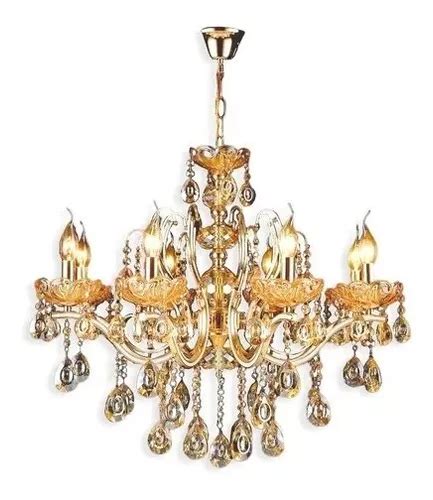 Lustre Candelabro Bra Os Cristal Maria Tereza