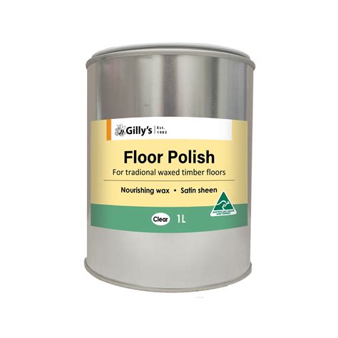 Gillys 1l Clear Floor Polish Bunnings Australia