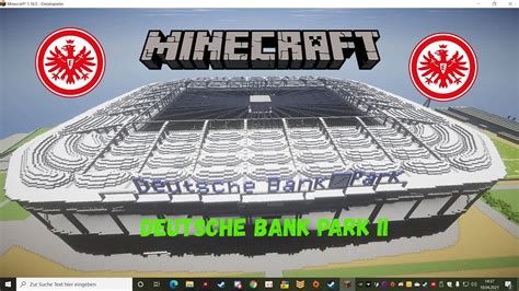 Minecraft Deutsche Bank Park II YouTube