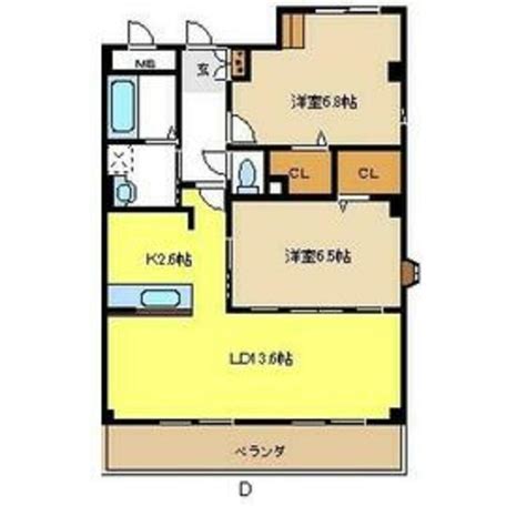 名古屋市営地下鉄東山線 星ケ丘駅 地上3階建て 築15年 愛知県名古屋市名東区高針荒田 77万円／2ldk 洋室6．8畳洋室6．5畳