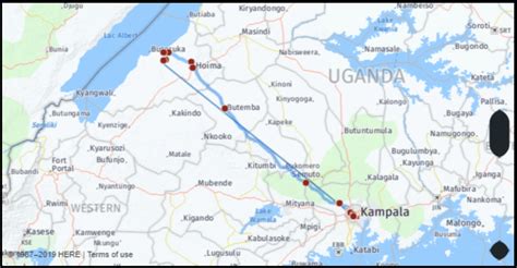 What is the distance from Kampala Uganda to Hoima Uganda? Google Maps ...