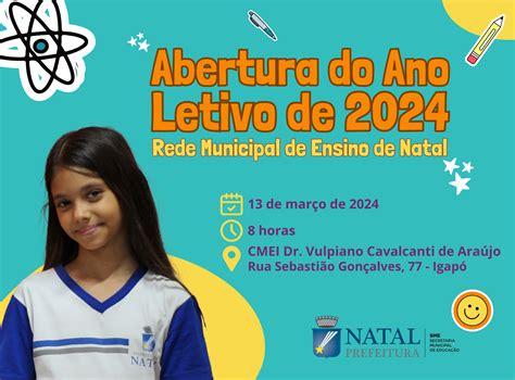 Prefeitura Do Natal Abre Ano Letivo Da Rede Municipal De Ensino