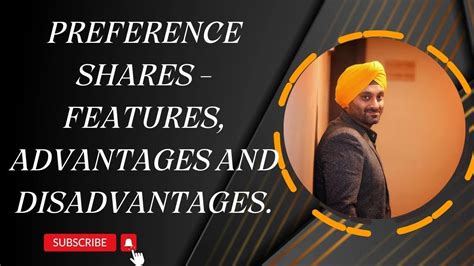 Preference Shares Features Advantages And Disadvantages Youtube