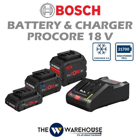 Bosch 18v Procore Battery And Charger 18 V Procore Starter Kit Shopee Malaysia