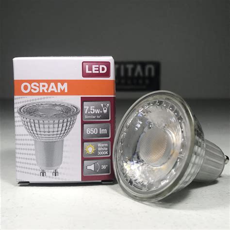 Osram 7 5w Gu10 Warm White Dimmable Rg Jack And Son