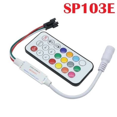 Controle E Controladora Sp E Sp E Ritmica Som Musical Fita Led Rgb