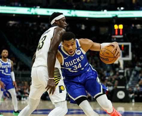 Indiana Pacers Vs Milwaukee Bucks In Nba Playoffs 1st Round Ticket