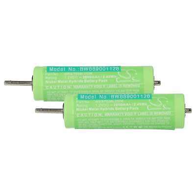 2x Akku für Panasonic ER221 ER220 ER216 ER217 ER2171 ER2201 Rasierer ...