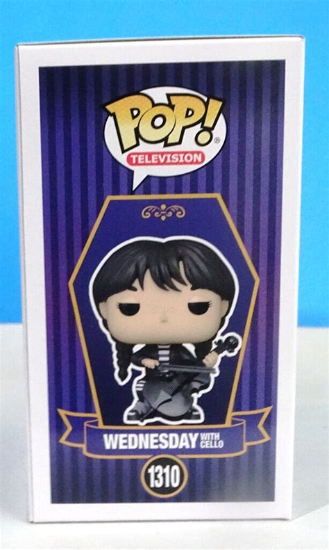 Funko Pop Wednesday Addams With Cello Funko Shop Exclusive Prot