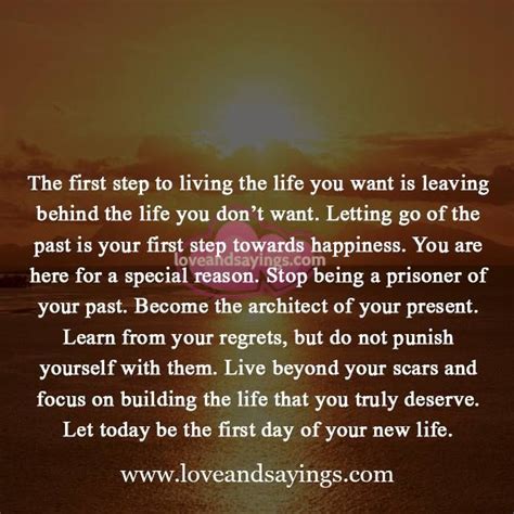 Letting Go Of The Past Is Your First Step Towards Happiness In