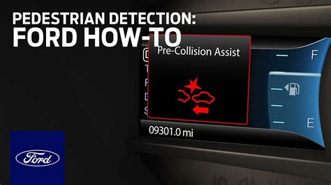 Pre Collision Assist With Pedestrian Detection Ford How To Ford