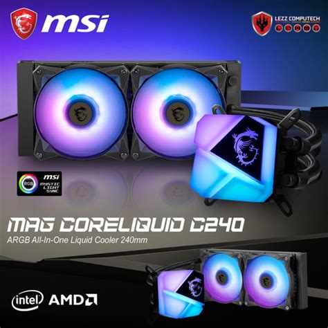 Jual Msi Mag Coreliquid C Argb All In One Liquid Cooling Mm