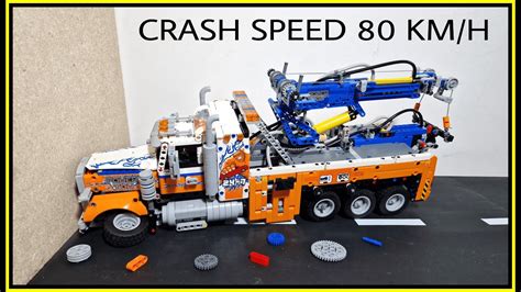 Truck Vs Wall 🚨 80 Kmh 🚨 Lego Technic 42128 Crash Truck Crash Test